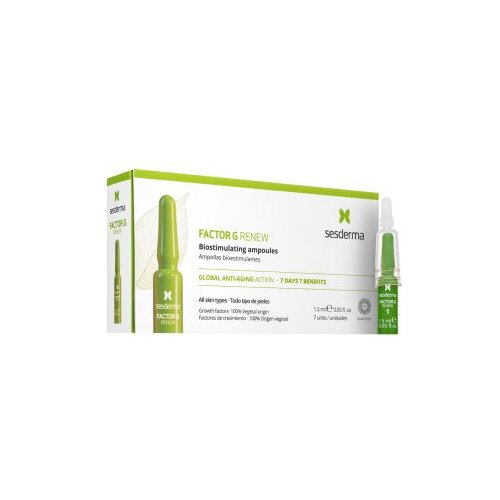 Sesderma Factor G Renew serum Biostimulating Ampoules 7x1,5 ml Cijene