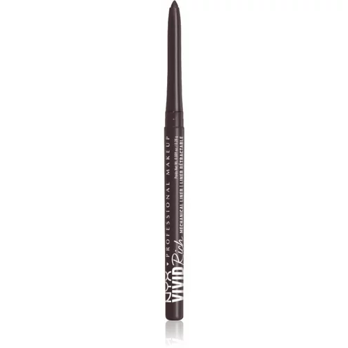 NYX Professional Makeup Vivid Rich samodejni svinčnik za oči odtenek 15 Smokin Topaz 0,28 g