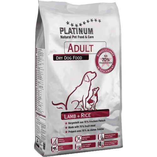 Platinum natural pet food Platinum Adult Jagnjetina & Pirinač - 1.5 kg Cene
