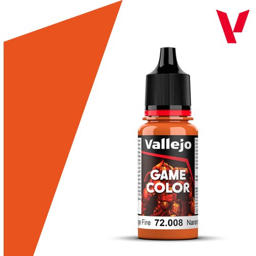 Vallejo Orange Fire 18ml - Game Color 72.008 Cene