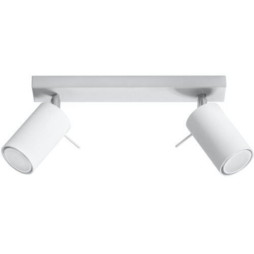 Sollux Lighting SL.0088 - Spot svetiljka RING 2 2xGU10/10W/230V bela Cene