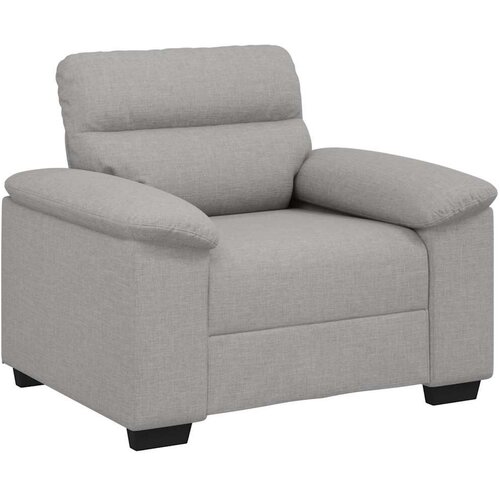 SOFA fotelja siva 100x81x84 cm tkanina - Oblačnosiva 1 100 cm Slike
