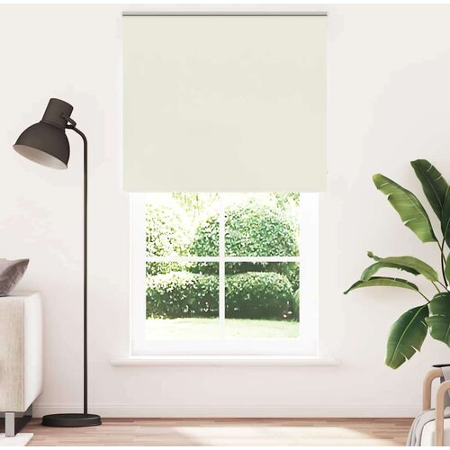 vidaXL rolo zatemnjena umazano bele 140x230 cm širina tkanine 136,6 cm Cene