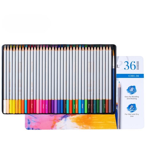 Dmast Set drvenih vodenih bojica Pebeo EC301-36, 36 komada Cene