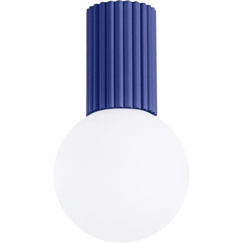 Sollux SL.1738 - Kupatilsko plafonsko svetlo HALO 1xG9/8W/230V IP44 plavo Slike