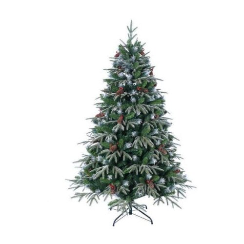  Novogodi&scaron;nja jelka snežna sa &scaron;i&scaron;arkama 180cm 42/70675 Cene