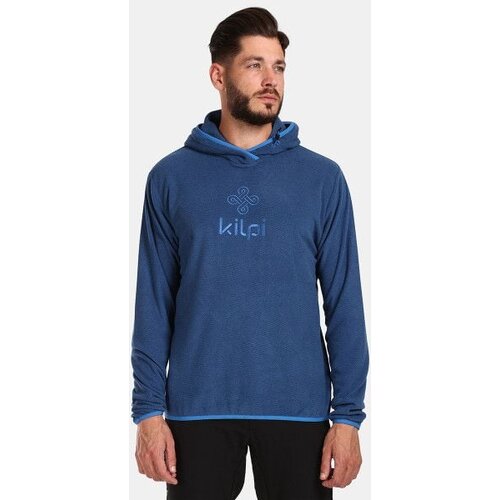 Kilpi Men&amp;#039;s fleece hooded sweatshirt FLOND-M Dark blue Slike