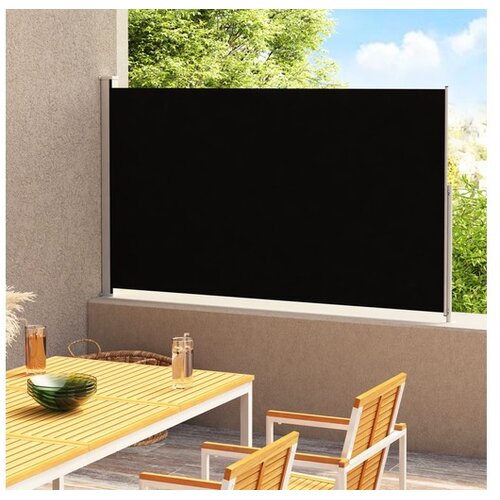  Uvlačiva bočna tenda za terasu 200 x 300 cm crna Cene