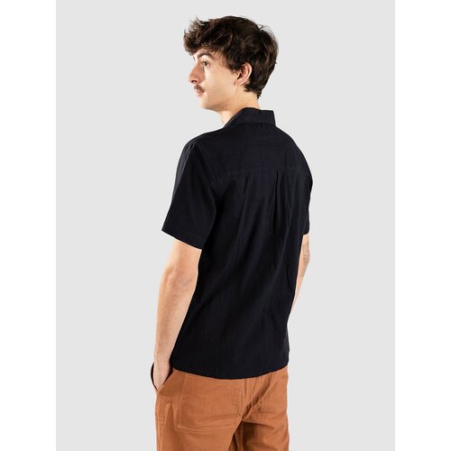 Anerkjendt Akleo Cot/Linen Shirt caviar Slike