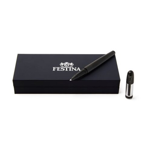 Festina Roller olovka Classicals Black edition, Srebrna Cene
