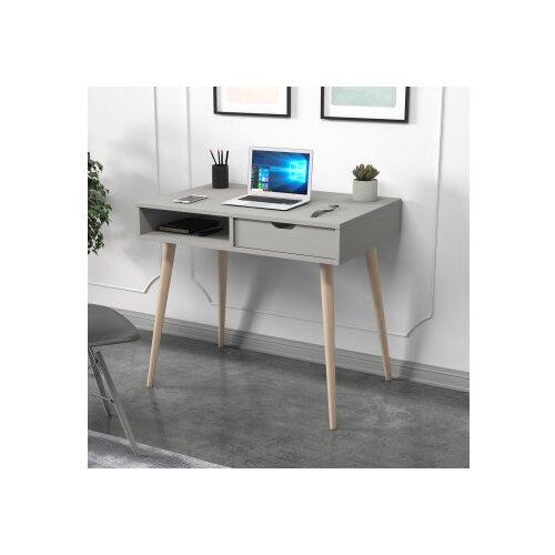 Hanah home Desk Ponuda, 90x80x60 cm, Siva Slike