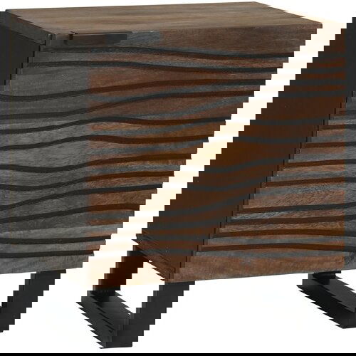 vidaXL noćni kabinet 40x33.5x46 cm Čvrsta orahovina Cijene