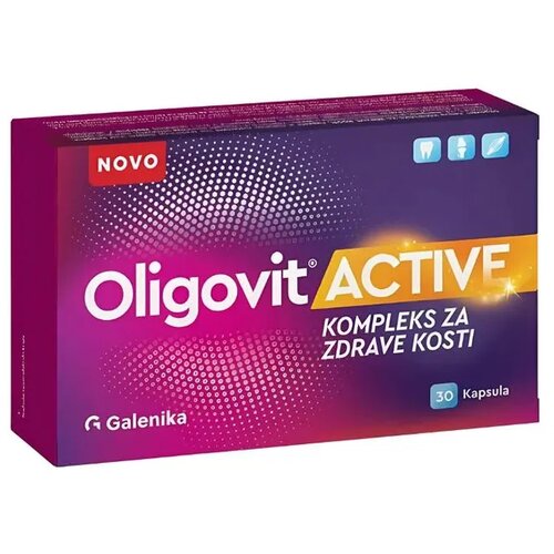 Galenika Kompleks za zdrave kosti Oligovit Active, 30 kapsula Cene