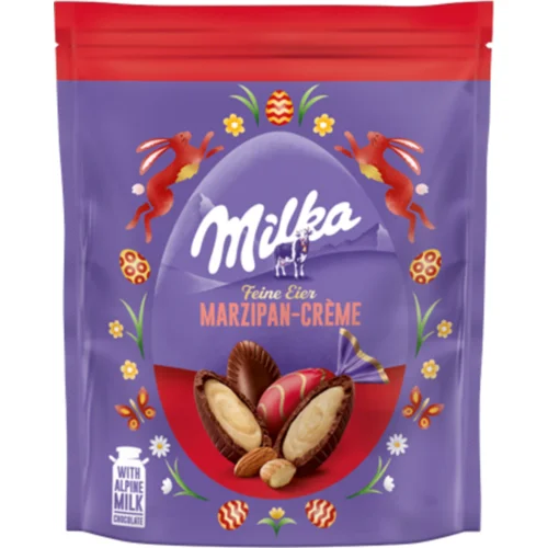 Milka Fina jajčka 90 g, velika noč 2025 - Marzipan cream