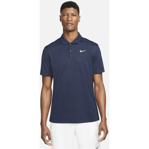 Nike m nkct df polo solid, muška polo majica za tenis, plava DH0857 Slike