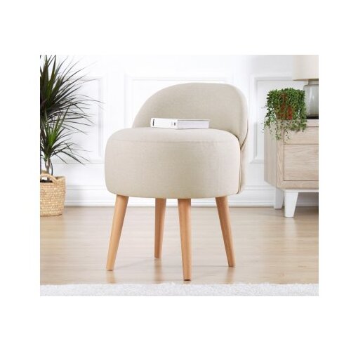 Atelier Del Sofa Tabure 46x64x46cm, Krem Cijene