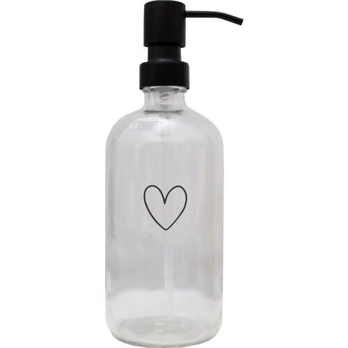 Eulenschnitt dozirnik za milo transparenten srce - 500 ml Cene
