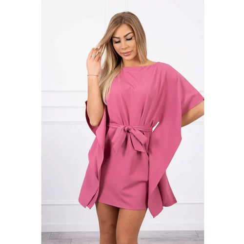 Kesi Dress batwings Oversize pink
