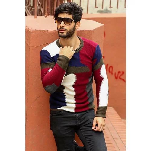 Madmext Sweater - Khaki - Regular fit