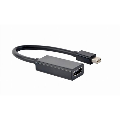 Gembird 4K Mini DisplayPort to HDMI, black A-mDPM-HDMIF4K-01 adapter Slike