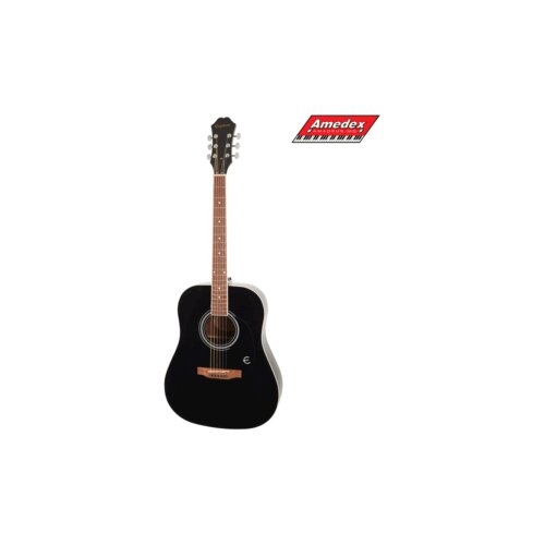  GITARA AK. Epiphone Songmaker DR100 Square Shoulder EB Ebony Cene