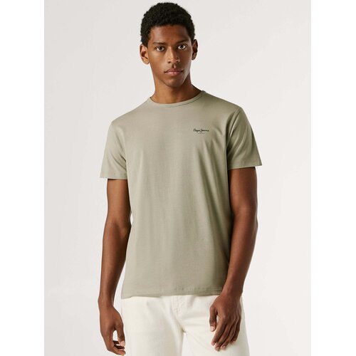 PepeJeans Majica maslinasta Slike