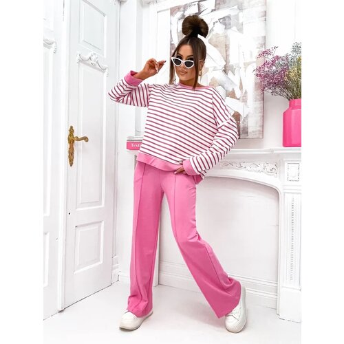 Resti Women's cotton striped set with wide pants Cijene
