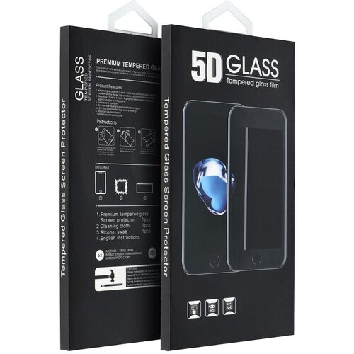  5D Full Glue zaštitno staklo za Honor 90 black Cene