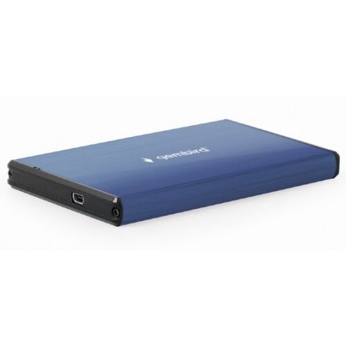 Gembird EE2-U3S-3-DB USB3.0 mini 2,5" modro aluminjasto prenosno ohi&scaron;je za trdi disk, (5000115378) Cene