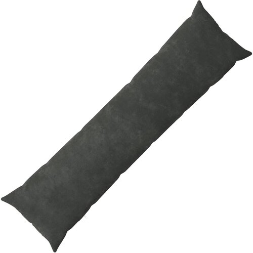  Jastuk s jastukom HEERLEN Antracit 40 x 145 cm Mikrofibra Flis Slike