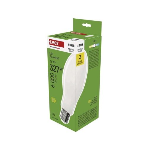  LED žarnica Filament ED90 / E40 / 36 W (327 W) / 6 000 lm / nevtralno bela Cene