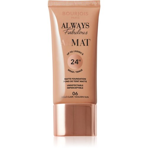 Bourjois Air Mat matirajući puder nijansa 06 Golden Sun 30 ml Slike