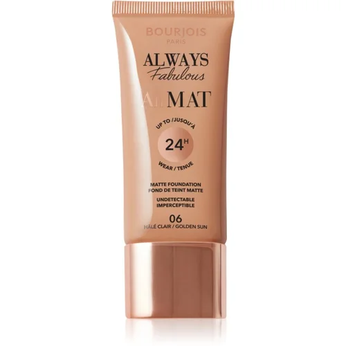 Bourjois Air Mat matirajući puder nijansa 06 Golden Sun 30 ml