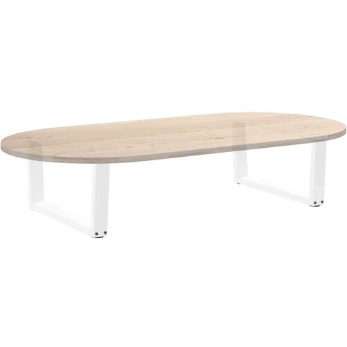  Noge blagovaonskog stola V-oblika 2 kom bijele 70x(30-31 3) cm Slike