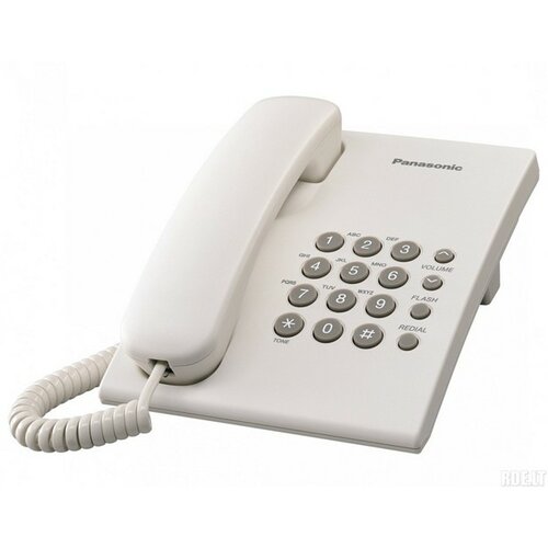 Panasonic KX-TS500RMW fiksni telefon Slike