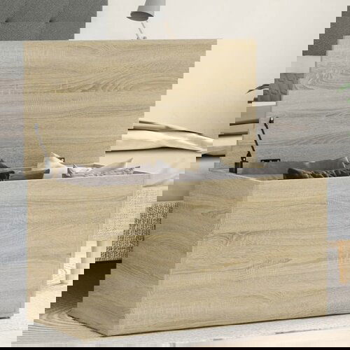 Furnova Skrinja za shranjevanje sonoma hrast 84x42x46 cm konstr. les, (21955964) Cene