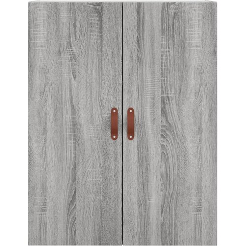  Visoka komoda siva sonome 69,5x34x180 cm od konstruiranog drva Slike