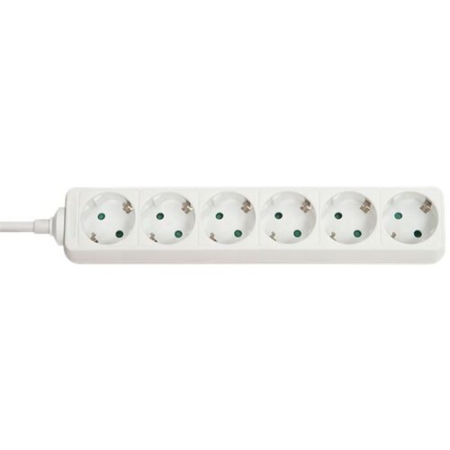 Lindy 73102 produžni kabel 6 utičnice naizmjenične struje U zatvorenom Bijelo Slike