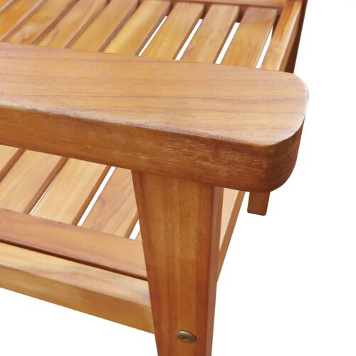 5-dijelni vrtni blagovaonski set bagremovo drvo Smeđa 140 cm table length Slike