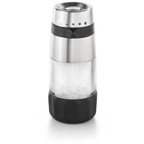 Oxo Good Grips Salt Mill in Black Steel - Adjustable Coarseness Grinder, (21740199) Cene