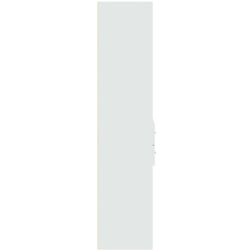 VidaXL Visoka komoda bijela 70 x 42,5 x 185 cm od konstruiranog drva Slike