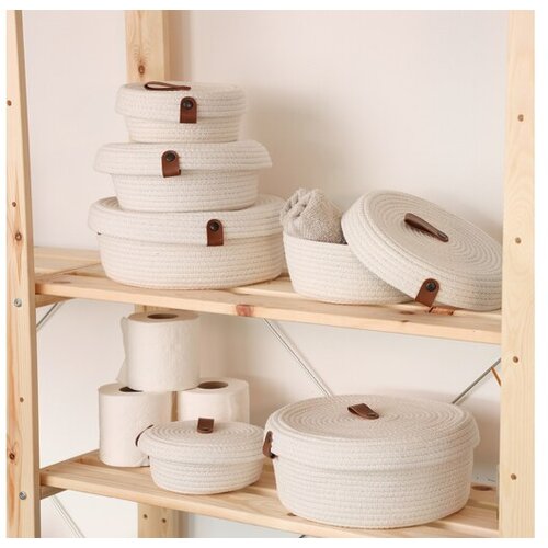 Aberto Design set pamučnih korpi 6 komada JUT02004227D Slike