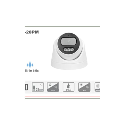 POE Dome IP Kamera Longse 2MP 2.8mm 25m IR + MIC CPSBFC2R-28PM Cijene