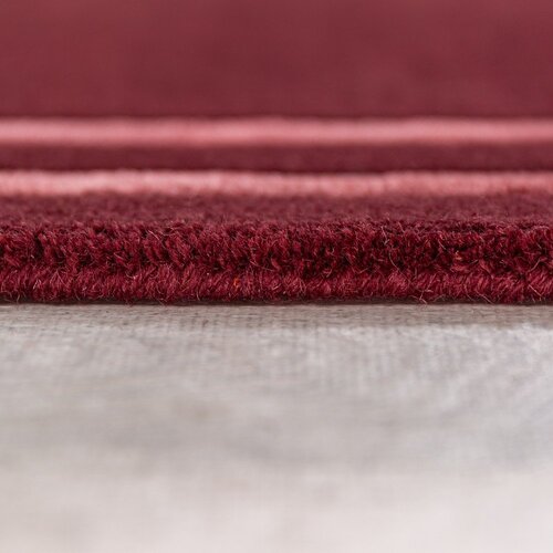 Flair Rugs Bordo rdeča ročno tkana volnena preproga 200x290 cm Gatsby &amp;ndash; Slike