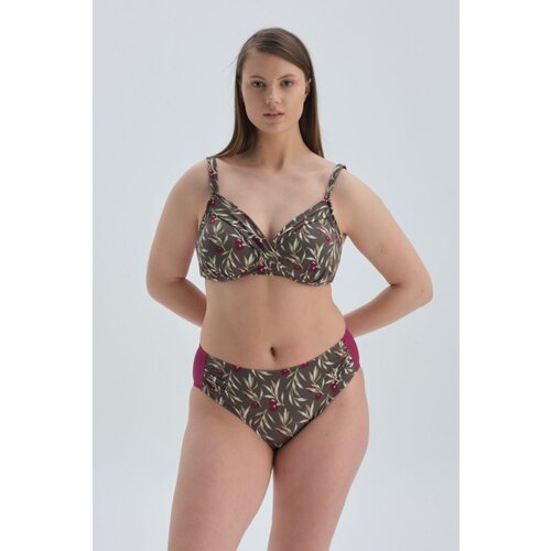Dagi Damson Covered Compression High Waist Bikini Bottom Slike
