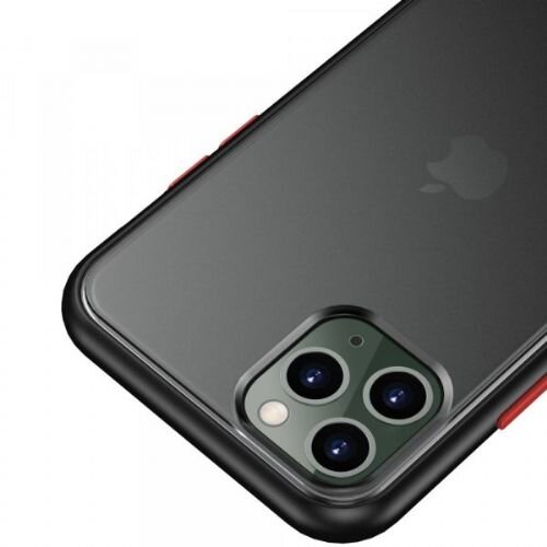  Silikonski ovitek s trdim zadnjim delom za samsung galaxy S20 plus G985 - črn Slike