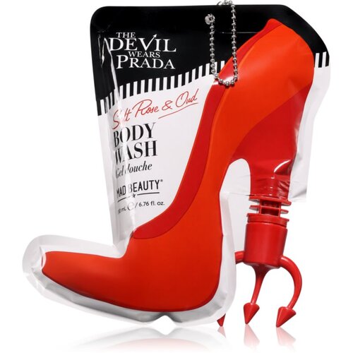Mad Beauty The Devil Wears Prada parfumirani gel za prhanje di&amp;scaron;ave Soft Rose &amp;amp; Aud 200 ml Slike