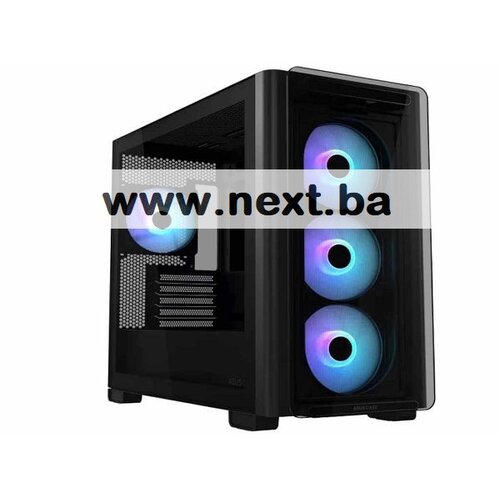 Asus CASE A23 PLUS TG ARGB Black, Micro-ATX, 4x ARGB fans Cijene