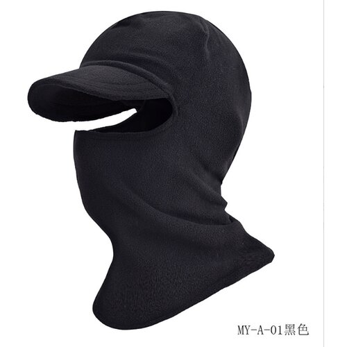 INF Zimska toplej&amp;scaron;a kapa iz flisa za kolesarjenje Black, (21658212) Slike