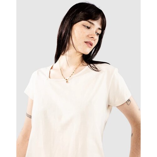 Urban Classics Organic Asymmetric Neckline T-shirt whitesand Slike